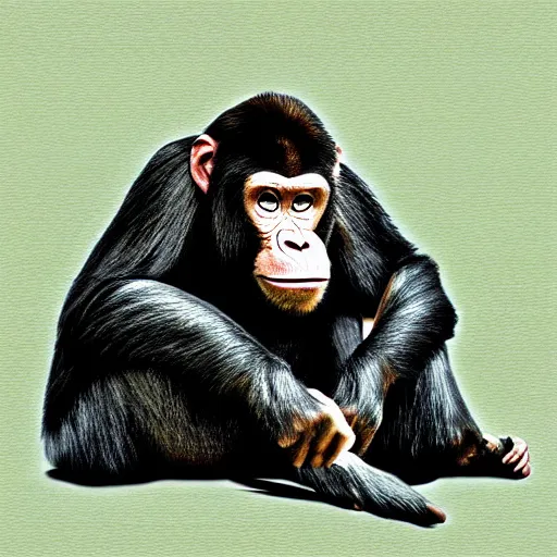 Image similar to bored ape nft, digital art