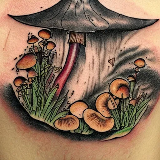 240 Radiant Mushroom Tattoos Ideas and Designs 2023  TattoosBoyGirl