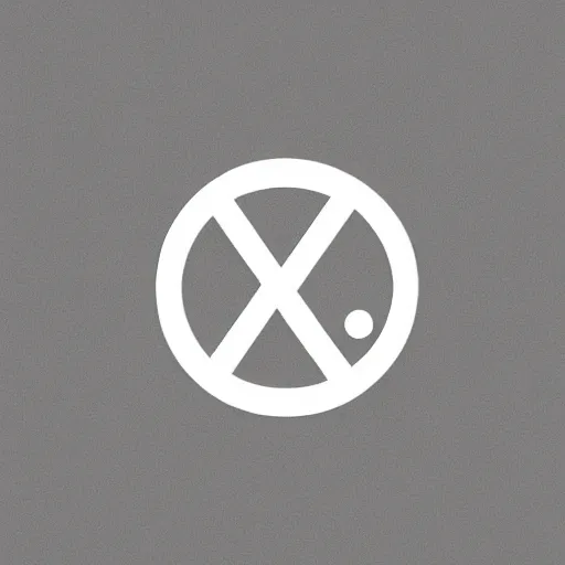 Image similar to « logo in circle with letters e and x, art, vector, minimalism »