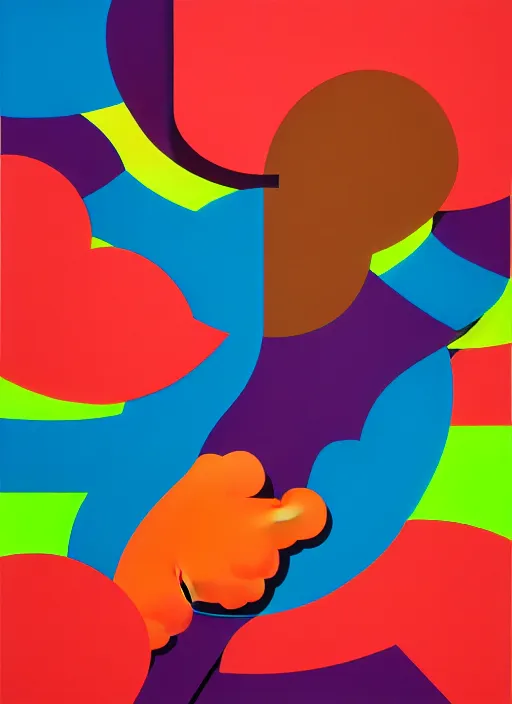 Image similar to grenade by shusei nagaoka, kaws, david rudnick, airbrush on canvas, pastell colours, cell shaded, 8 k