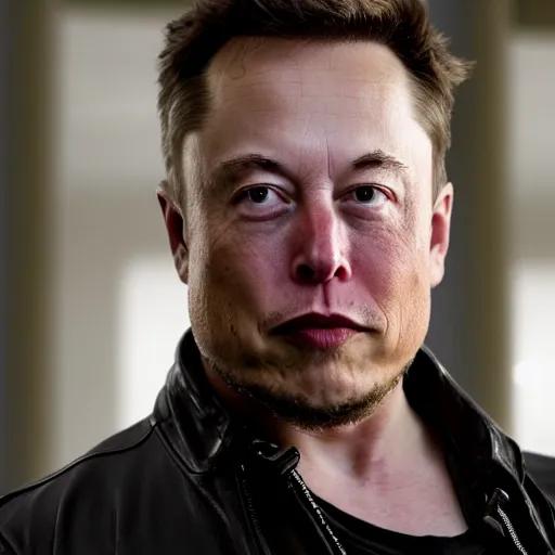 Image similar to Elon Musk in Sons of anarchy very detail4K quality super realistic