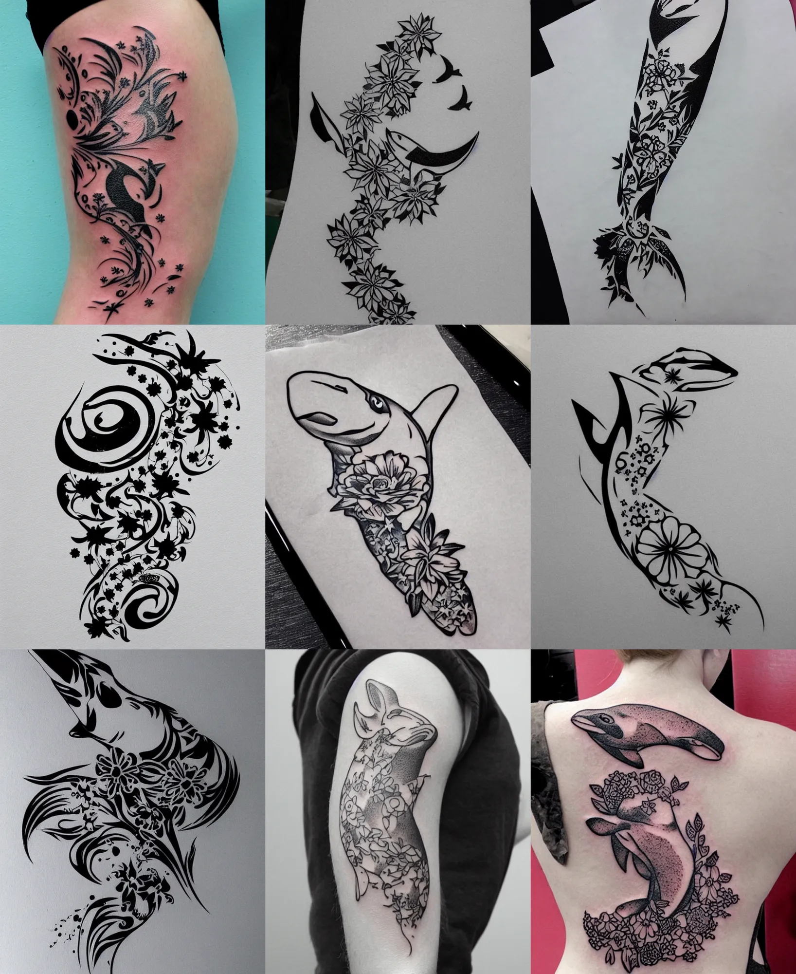 300 TATTOO DESIGNS | Animal Illustrations ~ Creative Market