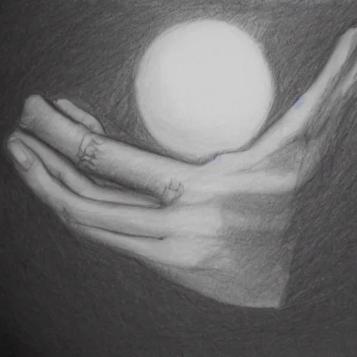 Image similar to dream. pencil sketch