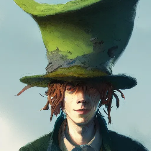 Prompt: snufkin, digital illustration portrait design, by android jones and greg rutkowski, retrowave color scheme, detailed, cinematic lighting, wide angle action dynamic portrait