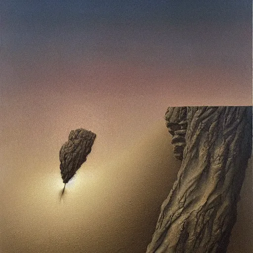 Prompt: cannon firing by Zdzisław Beksiński, oil on canvas