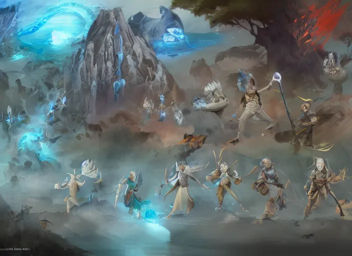 Image similar to concept design of - avatar the legends of ong bo di