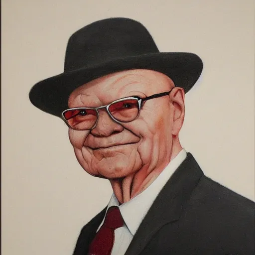 Prompt: urho kekkonen, potrait, realistic