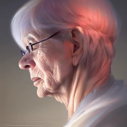 Image similar to dementia , digital art by Mandy Jurgens and Irina French and Heraldo Ortega , hyperdetailed, artstation, cgsociety