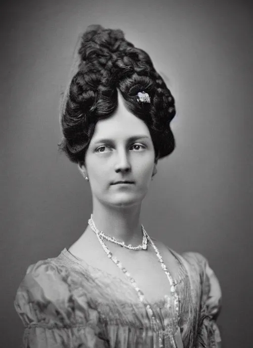 Image similar to portrait of a victorian noblewoman, female, victorian, detailed face, highly detailed, cinematic lighting, photograph by elliott & fry