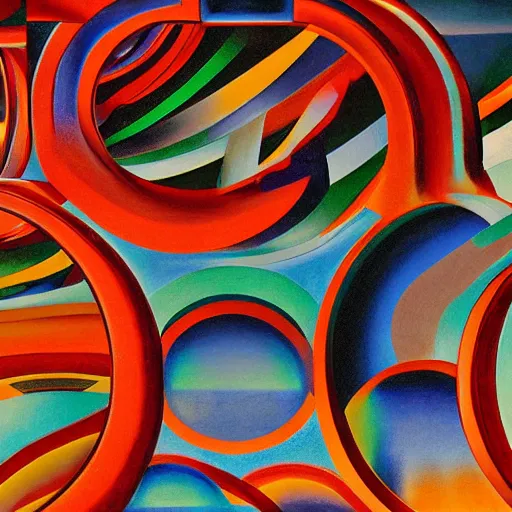 Image similar to futurism movement hyperrealism 4k detail flat kinetic