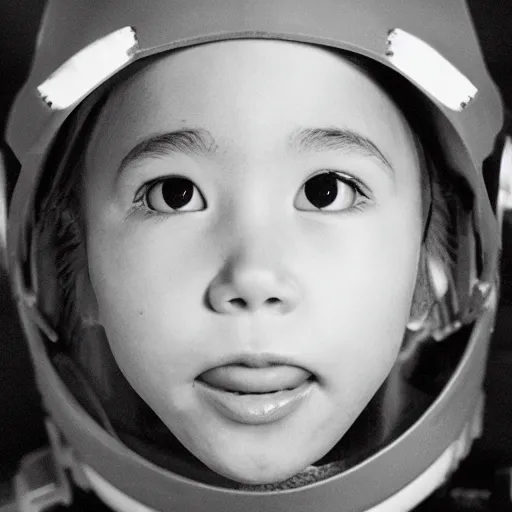 Image similar to portrait of the youngest spaceship pilot in the Earth Defense Force fleet, before her greatest battle. 0.000001