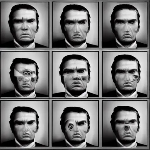 Prompt: ultra the political compass with photorealistic representations of a person from each quadrant, film, perfect face, in the style of a candid photo