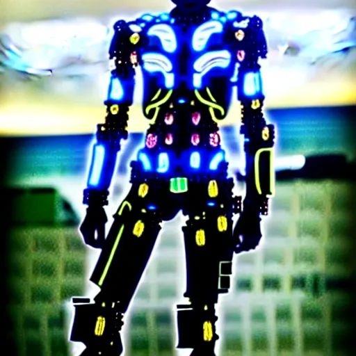 Image similar to genos cyborg real photo