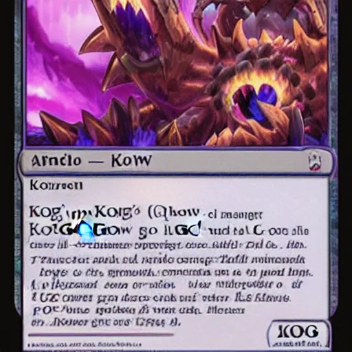 Image similar to kog'maw