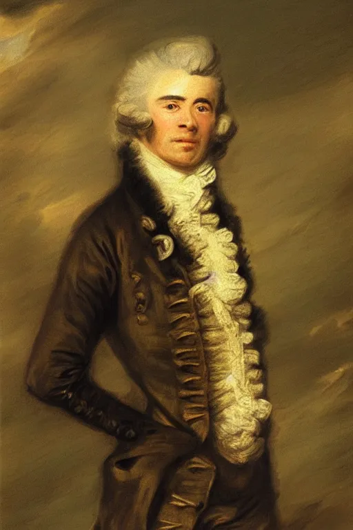 Image similar to a portrait of Joseph Joubert by Thomas Gainsborough, oil painting, masterpiece, old master, grand master, digital painting, concept art, smooth, sharp focus, illustration