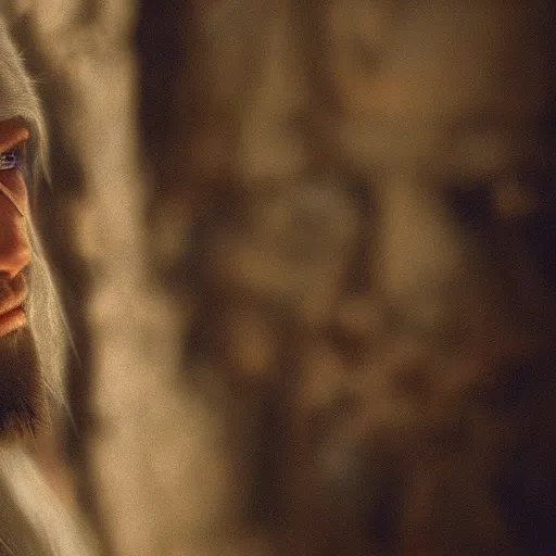 Prompt: a videogame still of Jesus in Dante\'s Inferno, portrait, 40mm lens, shallow depth of field, close up, split lighting, cinematic