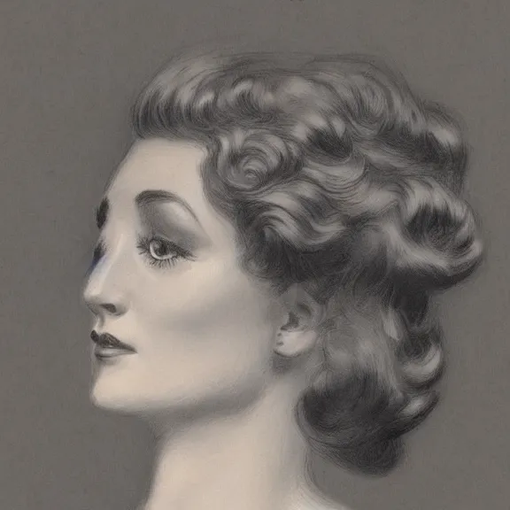 Image similar to a highly detailed portrait in the style of charles dana gibson and in the style of boris vallejo.