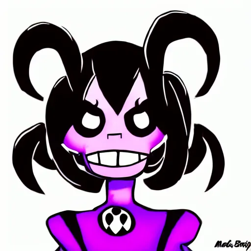 Image similar to Undertale Muffet by Mark Bagley trending on /r/Drawfee