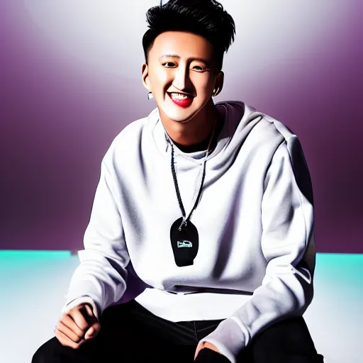 Prompt: “K-pop star Changbin by Pixar, 3D, 4k, bright colors, studio lighting, award winning, smiling”