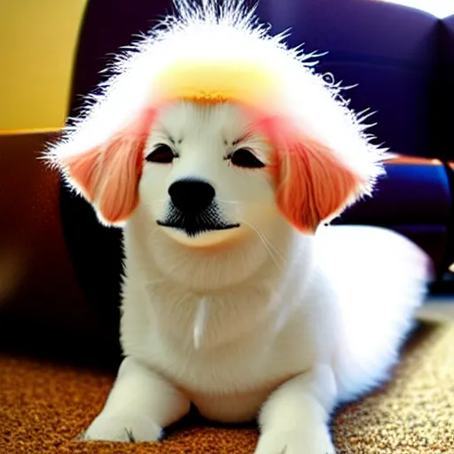 Image similar to Kawaii anime cute dog