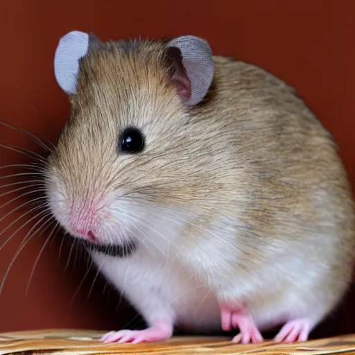 the most special hamster of all, Stable Diffusion