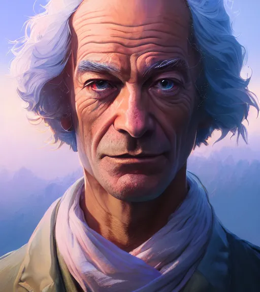 Image similar to highly detailed portrait voltaire in gta v, stephen bliss, unreal engine, fantasy art by greg rutkowski, loish, rhads, ferdinand knab, makoto shinkai and lois van baarle, ilya kuvshinov, rossdraws, tom bagshaw, global illumination, radiant light, detailed and intricate environment