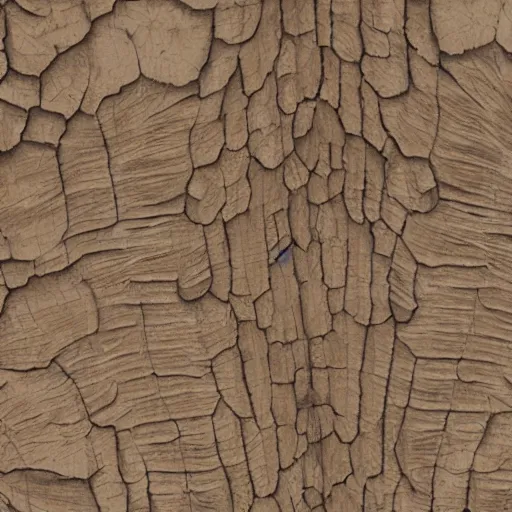 Prompt: normal map texture of bark