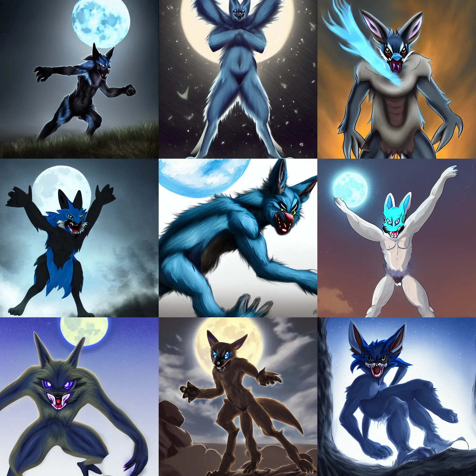 Zekrom lucario Pokefusion! by Chakisuu -- Fur Affinity [dot] net