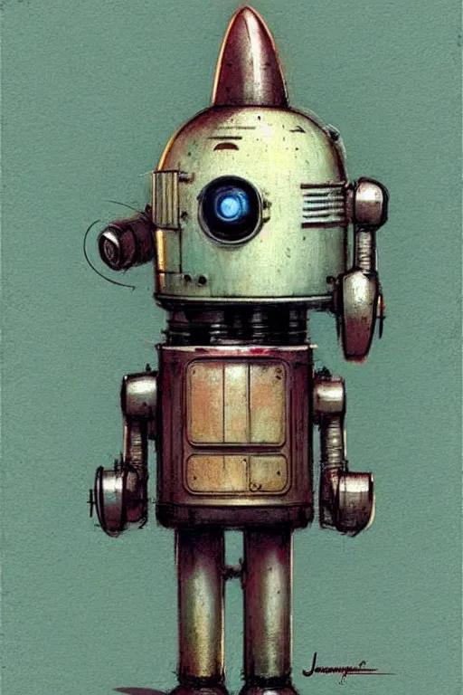 Image similar to ( ( ( ( ( 1 9 5 0 s retro future robot android knome. muted colors. ) ) ) ) ) by jean - baptiste monge!!!!!!!!!!!!!!!!!!!!!!!!!!!!!!