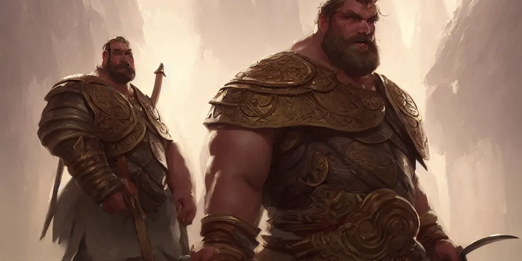 Image similar to portrait of a friendly charming formal barbarian giant noble!, imperial royal elegant clothing, elegant, rule of thirds, highly detailed, artstation, concept art, matte, sharp focus, art by greg rutkowski, cover by artgerm