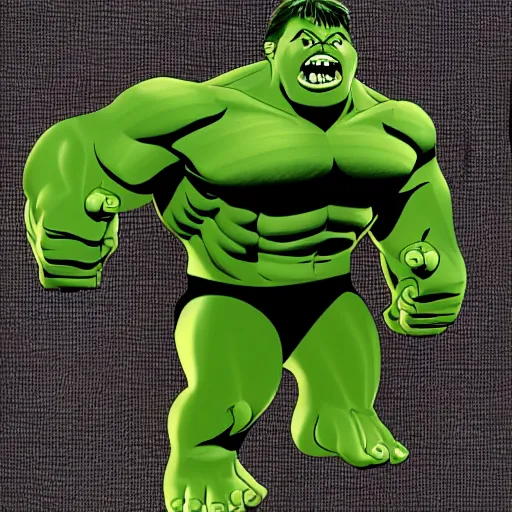 Image similar to baby hulk