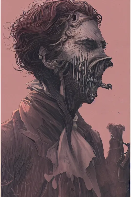 Image similar to tom sturridge as dream in sleepy hollow, full body, big two toned eyes, teeth gritted, horror, intricate details, cinematic, epic, realistic, anatomy, tomer hanuka, uplight, artstation, photorealistic, scary