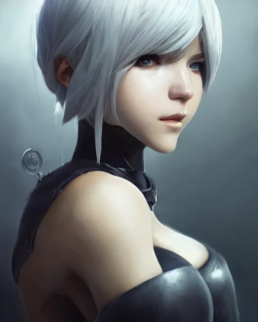 ArtStation - Nier: Automata 2B - fan art