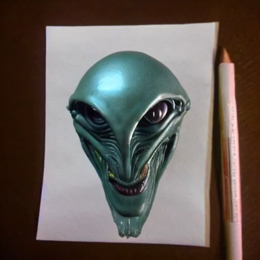 Prompt: make an alien