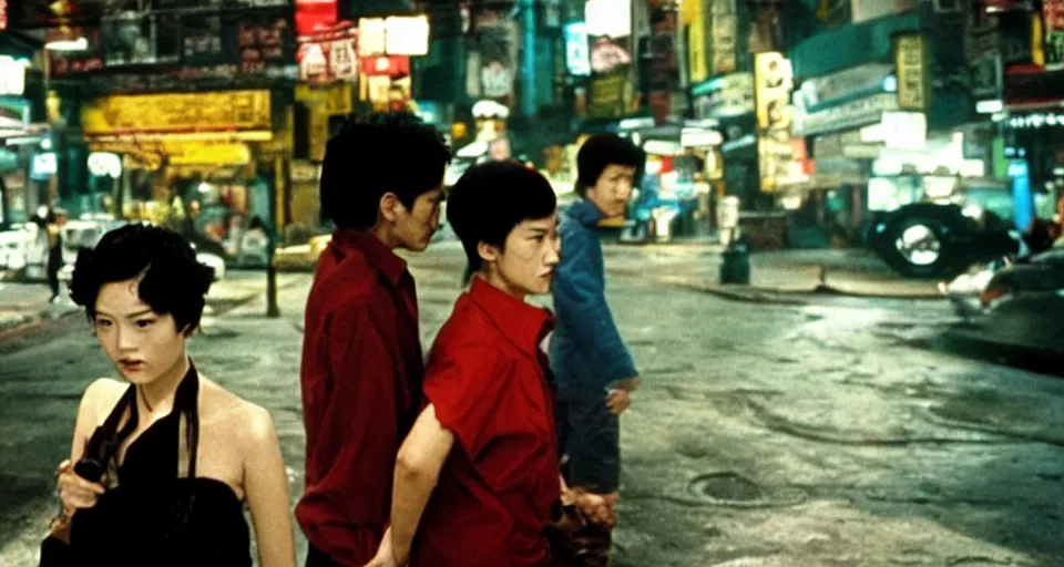 Image similar to wong kar - wai movie scene