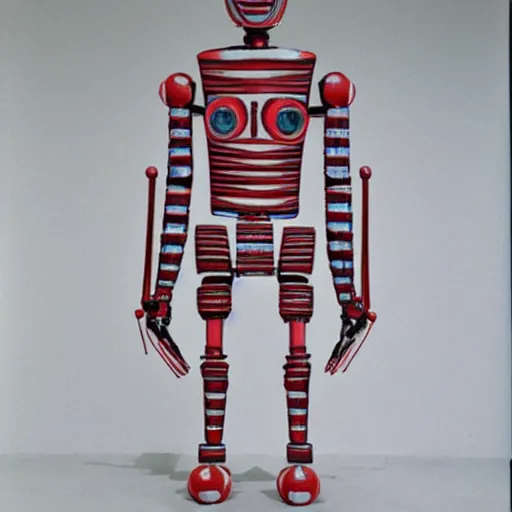 Prompt: robot by louise bourgeois