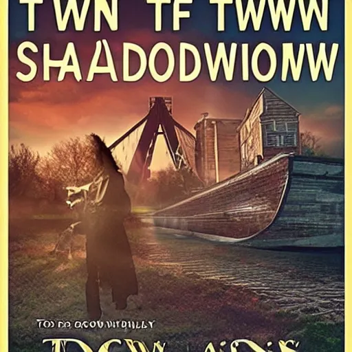 Image similar to town of shadow people