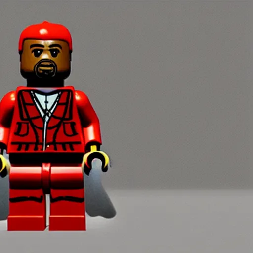 Prompt: lego kanye west minifigure ,realistic ,8k