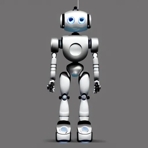 Image similar to a small human-like Robot