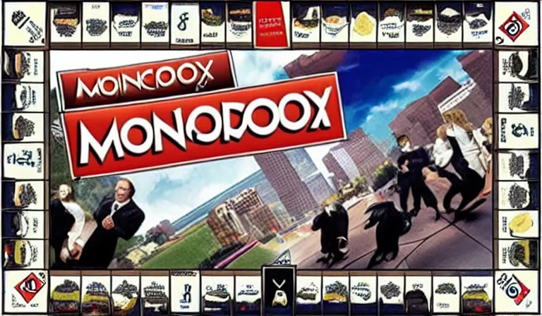 Image similar to the box art for monopoly : seventh seal edition