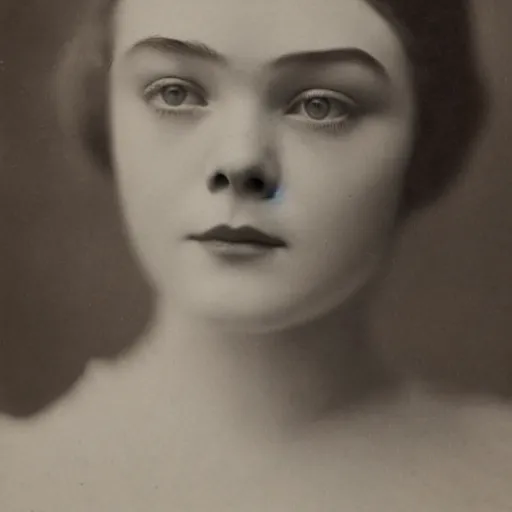 headshot edwardian photograph of middle - aged elle | Stable Diffusion ...