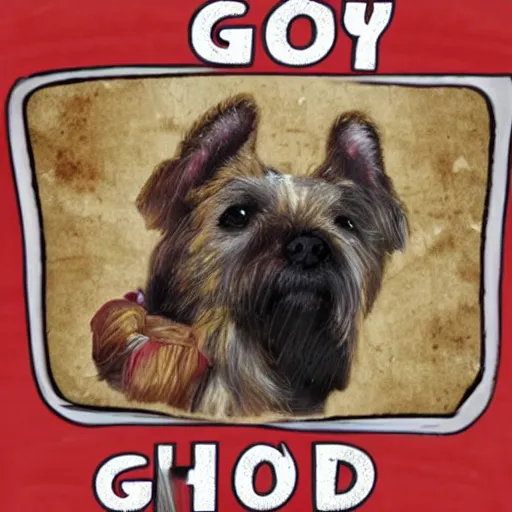 Image similar to the god of dogs