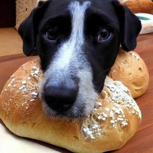 Image similar to bread dog