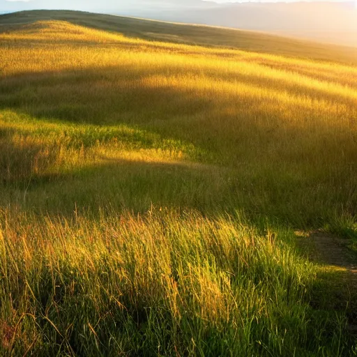 Image similar to beautiful hill going down to a prairie