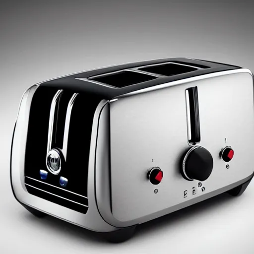 Image similar to a toaster inspired by mustang GT