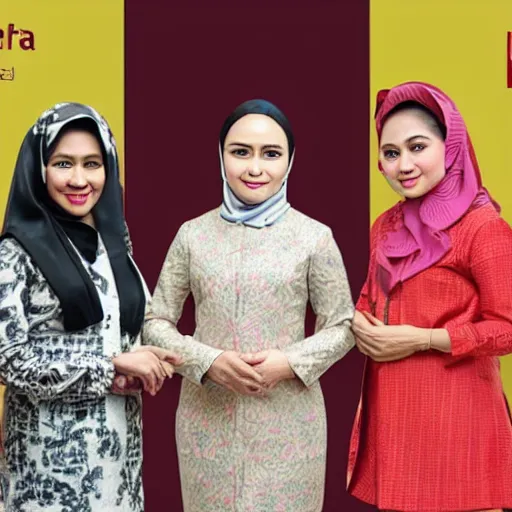 Image similar to kartini indonesia, perfect faces