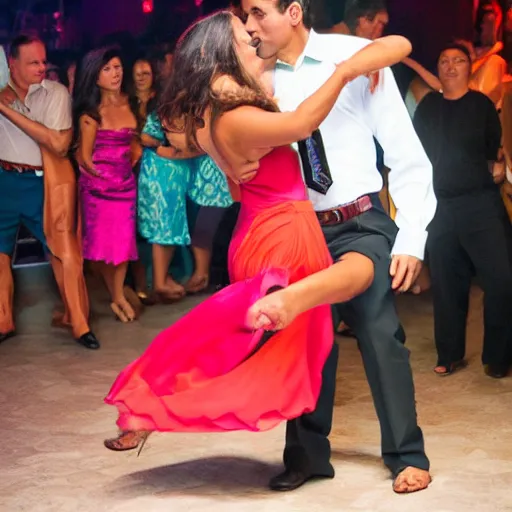Image similar to intimate salsa dancing at the copacabana