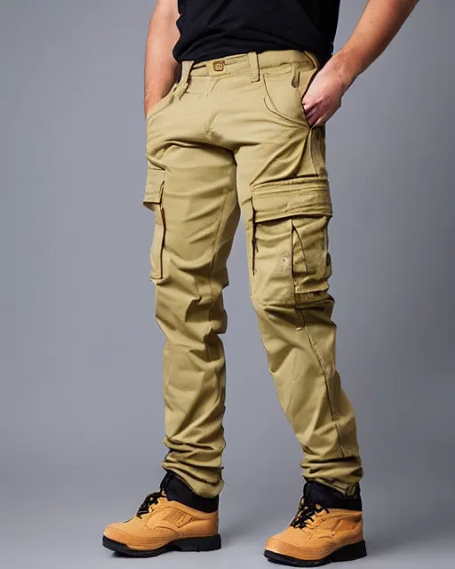 Image similar to cargo pants with many pockets