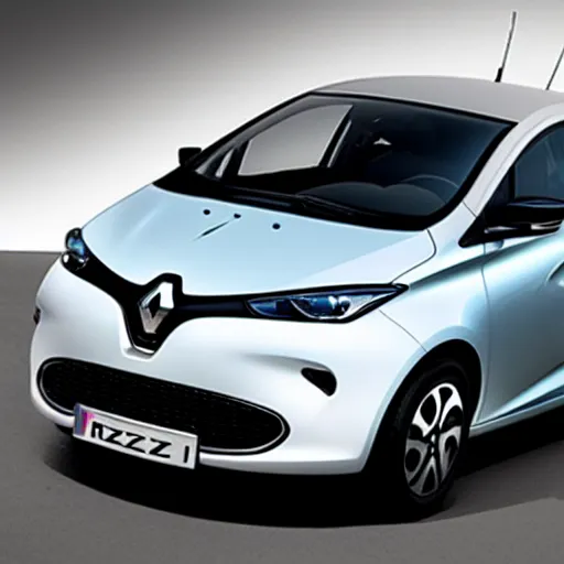 Image similar to Renault Zoe car, made by Pininfarina