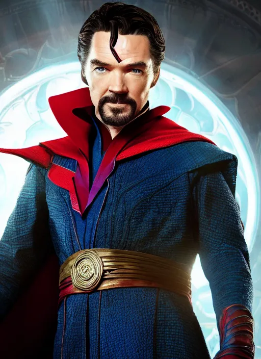 Image similar to Antony Starr as Dr strange, 4k